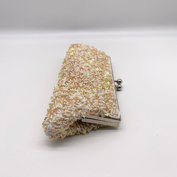 Unbranded Iridescent Embellished Convertible Clutch - Picture 4 of 11